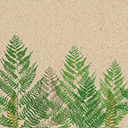 Naturals Paper+Design servet met grote varen print