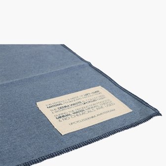 Placemat van gerecycled spijkerbroek denim