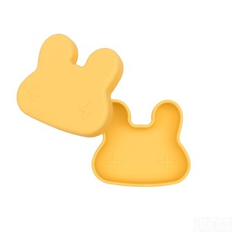 Snackie Bunny Yellow van siliconen