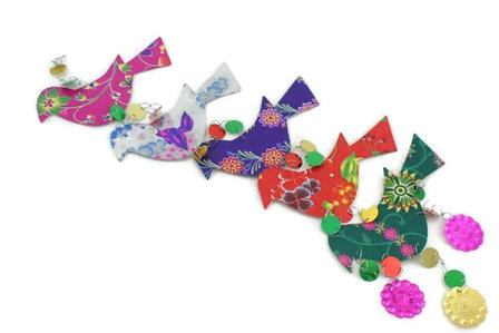 Vogel slinger Fairtrade papier