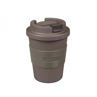 GreenPicnic Mocha Brown time-out travel mug koffiebeker van Zuperzozial