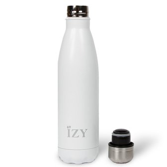 IZY Bottle mrs white 500ml verkrijgbaar bij GreenPicnic