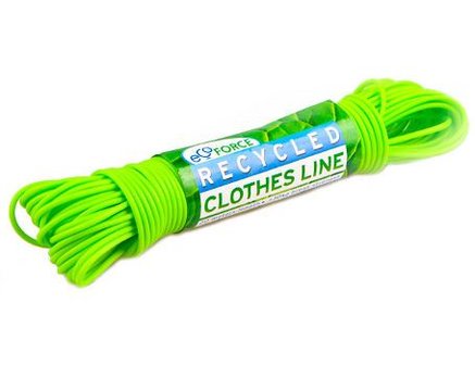 Ecoforce groene waslijn van gerecycled plastic bij GreenPicnic