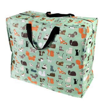 Rex London Jumbo bag Nine Lives verkrijgbaar bij GreenPicnic