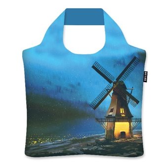 Tithi LuadThong Windmill Ecoshopper rpet boodschappentas bij verkooppunt GreenPicnic