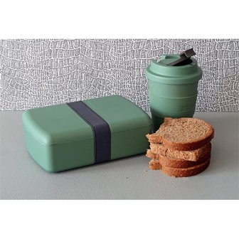 Time Out PLA bioplastice lunchbox en koffiebeker