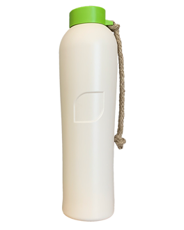 Ajaa PureFeel Bottle 0,8L van duurzaam bioplastic, verkrijgbaar bij GreenPicnic