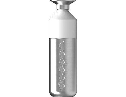 De Dopper Solid Steel 800ml drinkfles