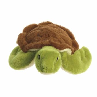 Eco Nation dierenknuffel van gerecycled plastic Turtle