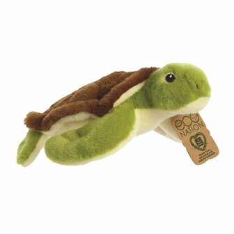 GreenPicnic zijkant schildpad knuffel van R-Pet