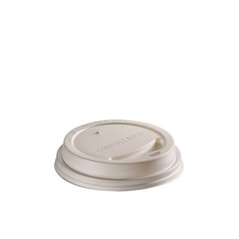 Greenpicnic CPLA deksel 73mm voor bio koffiebekers