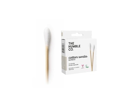 Humble cotton swabs, bamboe wattenstaafjes