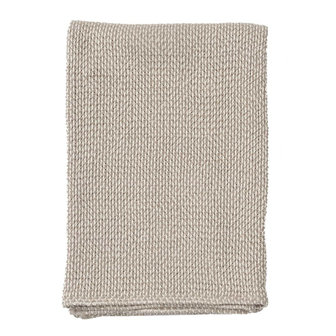 Klippan plaid organic cotton Basket Beige