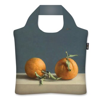 Ecozz opvouwbare shopper Two Oranges van Henk Helmantel