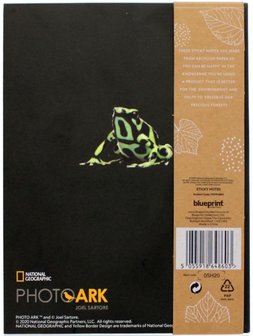 Duurzaam boekje met natuurlijke sticky notes van National Geographic