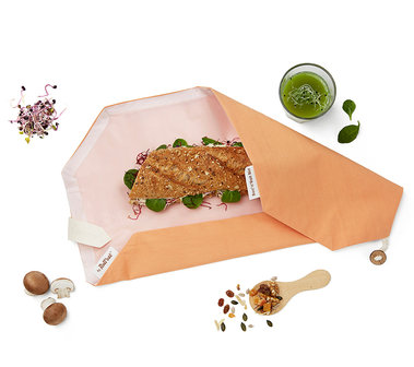 Oranje Sandwich wrap van Roll&#039;eat