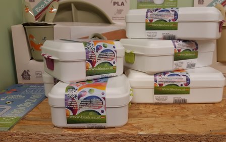 Biodora PLA lunchboxen van suikerriet Greenpicnic