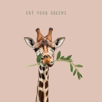 GreenPicnic - Eat Your Greens bamboevezel servetten van BambooNapkin
