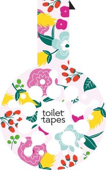 Toilet Tapes Floral fest, duurzaam toiletblokje bij Greenpicnic