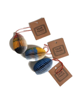 Greenpicnic paasei hanger van gerecycled papier