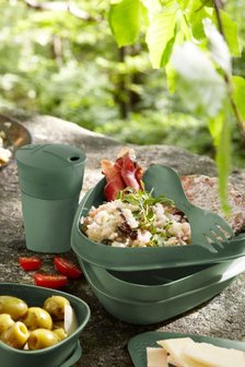 GreenPicnic - Sandy Green lunchkit BIO van Light My Fire