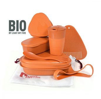 Light My Fire Meal Kit BIO Rusty Orange - GreenPicnic