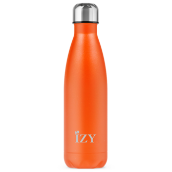 Grote Izy Bottles drinkfles - Sandstone Orange 500ml bij GreenPicnic