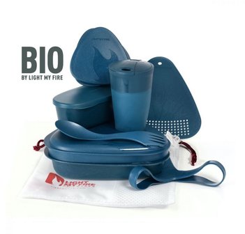 Light My Fire Meal Kit BIO Hazy Blue - GreenPicnic