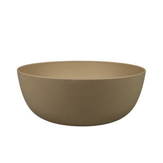 GreenPicnic Boost Bowl Toffee Brown bioplastic beslagkom - Zuperzozial