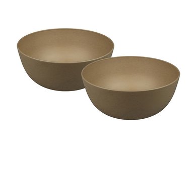 Boost Bowls Toffee Brown - Zuperzozial bioplastic kommen