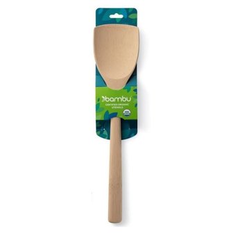 Bambu utensil, wok spatula van bamboe - GreenPicnic