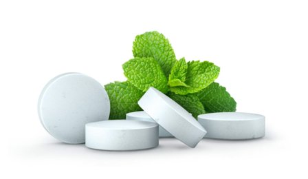 Tandenpoets tabletten met fluoride en mint bij Greenpicnic
