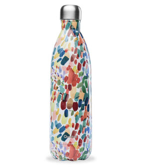 Qwetch Insulated stainless steel bottle Arty 1000ml by Lou Ripoll