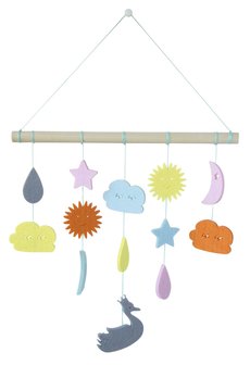 Felt Wall Hanger Wonder World muurdecoratie van Global Affairs