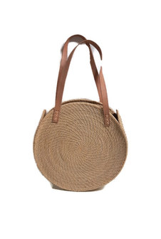 Gone Arty Mada Bag - Ronde fairtrade schoudertas bij GreenPicnic