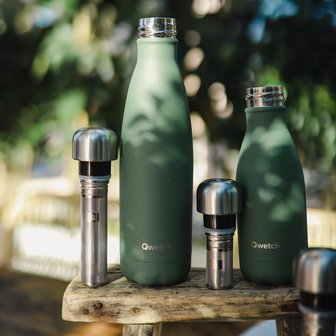 GreenPicnic - Infuser lids voor RVS thermosflessen van Qwetch