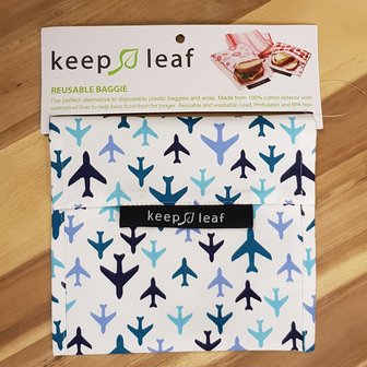 Keap Leaf lunchskin zakje Planes - Greenpicnic