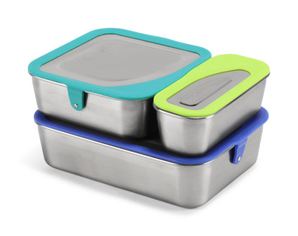 Drie Lunch Boxen van Klean Kanteen