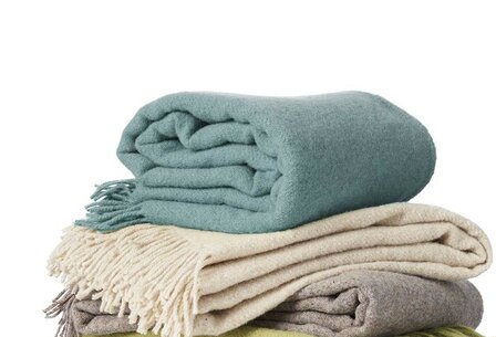 Klippan Throw Earth Sky Blue - Greenpicnic