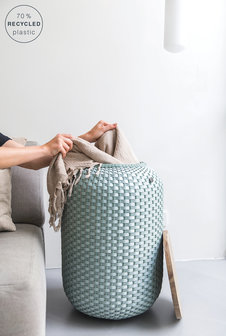 Hoge opbergmand van gerecycled plastic - Halo Handed By