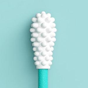 LastSwab Basic Turquoise herbruikbaar oor wattenstaafje
