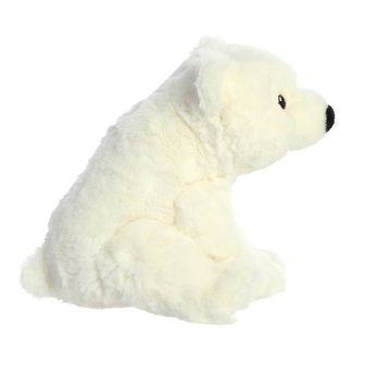 Eco Nation ijsberen knuffel van gerecycled plastic