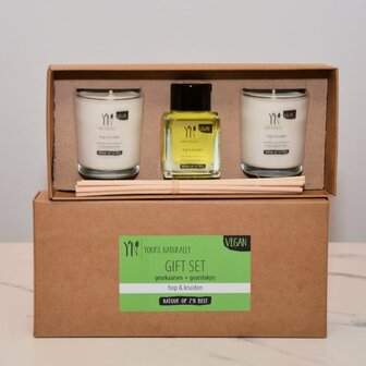 GreenPicnic - Gift set Hop en Kruiden van Yours Naturally