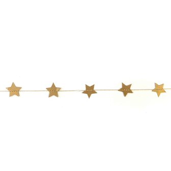 Papieren Star Confetti Gold slinger van Imbarro