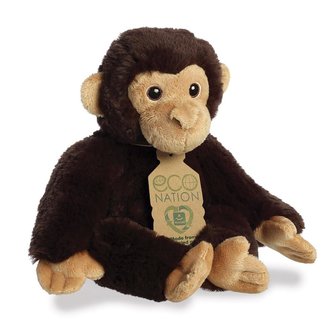 Eco Nation Chimpansee knuffel Greenpicnic