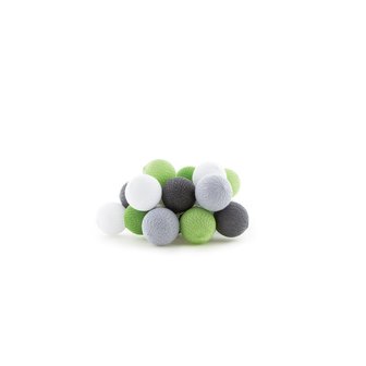 CBL Cotton Ball Lights Verde bij GreenPicnic