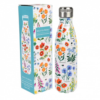 REX London RVS drinkfles Wild Fowers