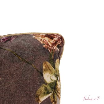 Detail Imbarro Cushion Frija, sierkussen met bloemen