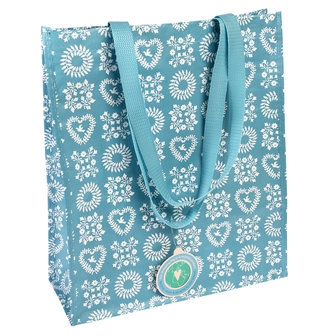 Rex London tas van gerecycled plastic met print Friendship bij GreenPicnic