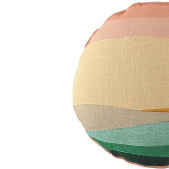 Imbarro Cushion Sal, rond sierkussen Greenpicnic